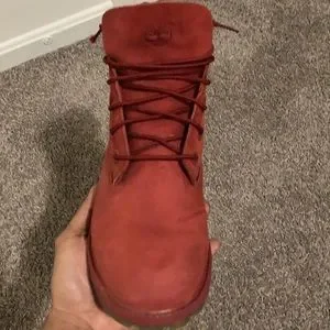 size 7 red timbs for the low Timberland 50th Anniversary Edition Premium 6 main image 4